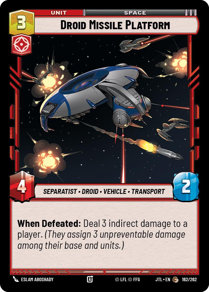 Droid Missile Platform [JTL - 162/262]