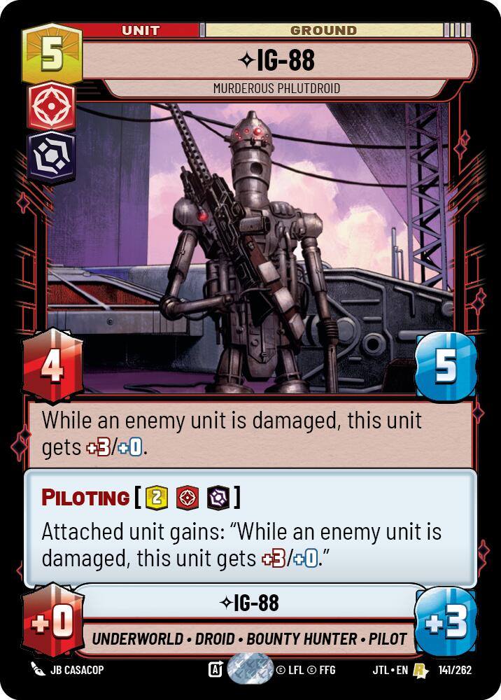 IG-88 - Murderous Phlutdroid [JTL - 141/262]