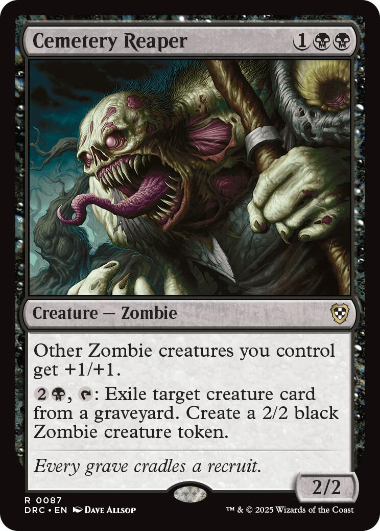 Cemetery Reaper [DRC - 87]