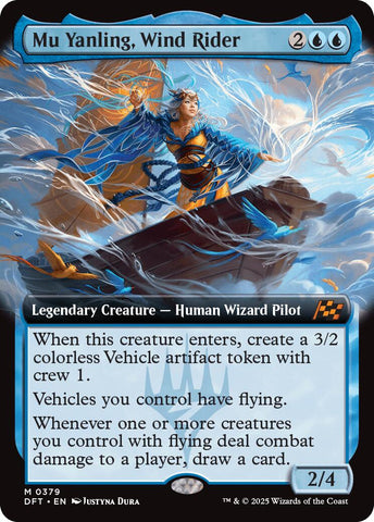 Mu Yanling, Wind Rider (Extended Art)