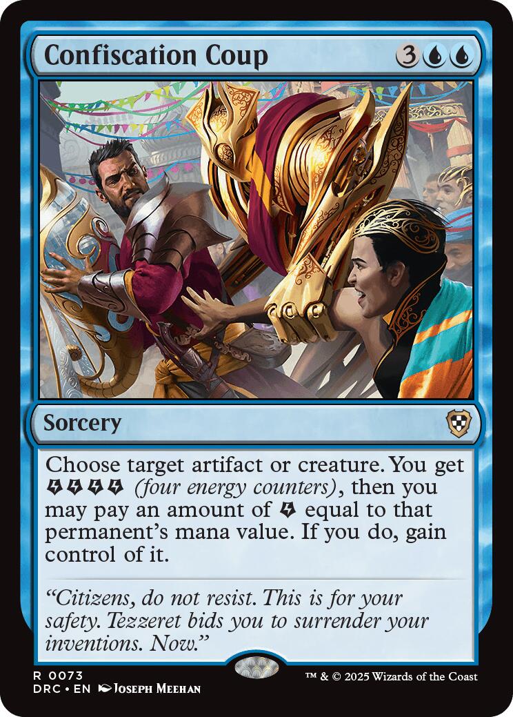 Confiscation Coup [DRC - 73]