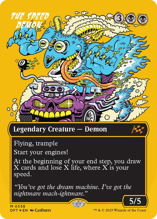 The Speed Demon (Borderless) (First-Place Foil)