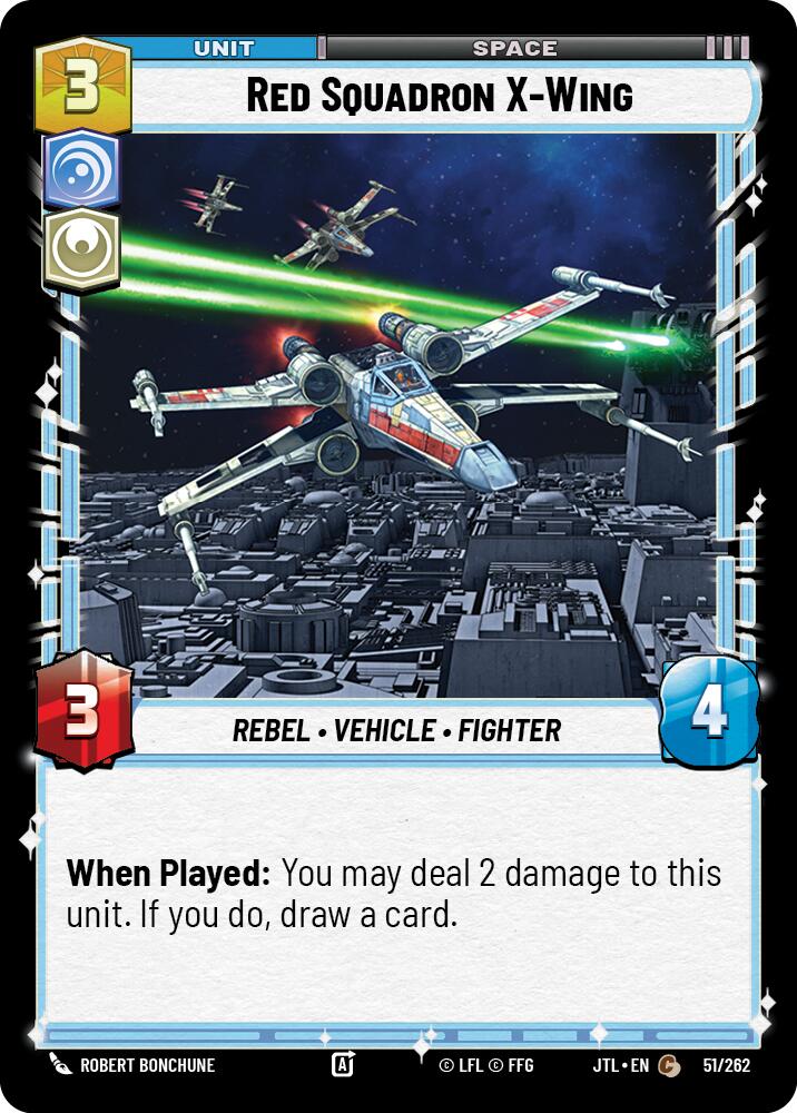 Red Squadron X-Wing [JTL - 051/262]
