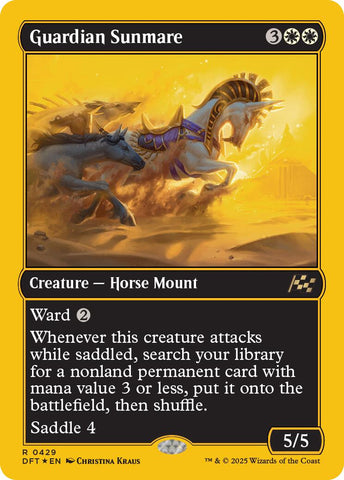 Guardian Sunmare (First-Place Foil)