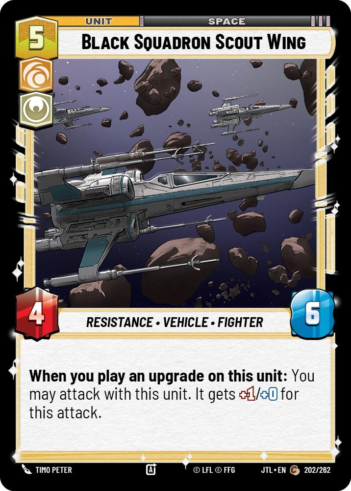 Black Squadron Scout Wing [JTL - 202/262]