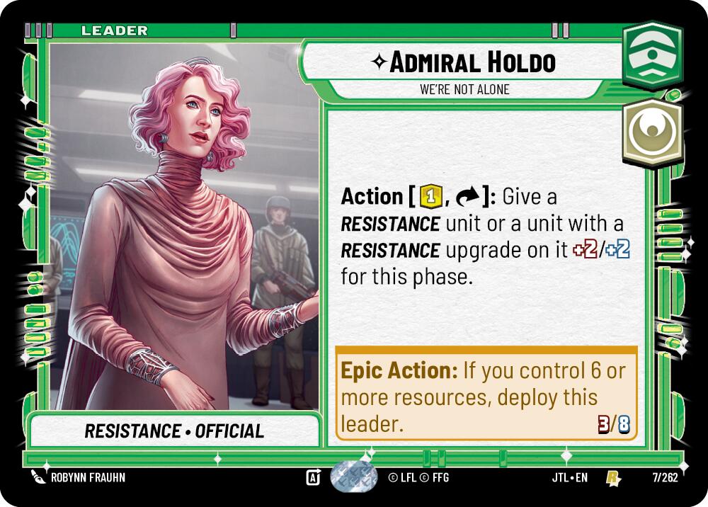 Admiral Holdo - We're Not Alone