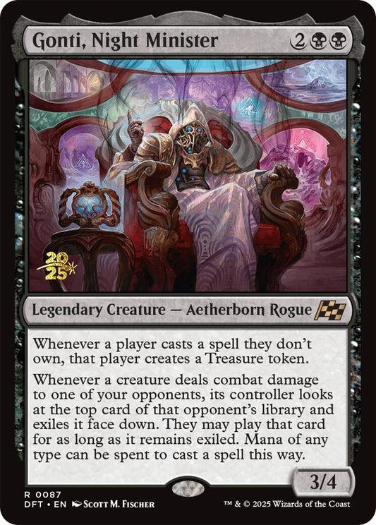 Gonti, Night Minister