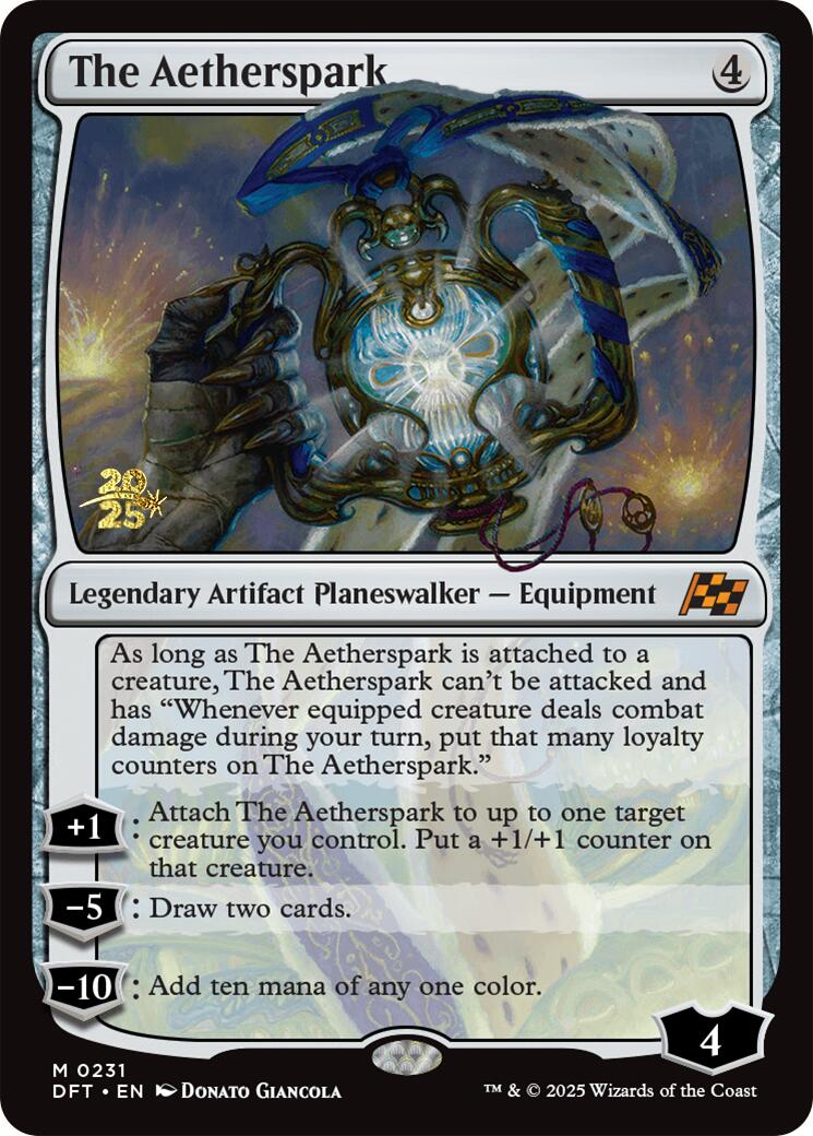 The Aetherspark [Aetherdrift Prerelease Promos] | The Clever Kobold