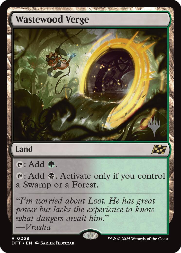 Wastewood Verge [Aetherdrift Promos] | The Clever Kobold