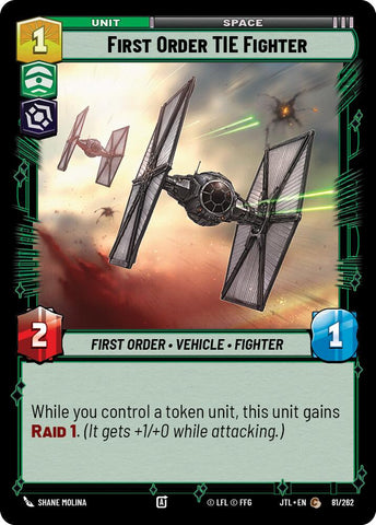 First Order TIE Fighter