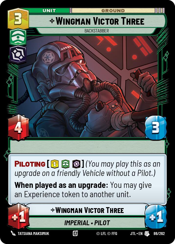Wingman Victor Three - Backstabber [JTL - 086/262]