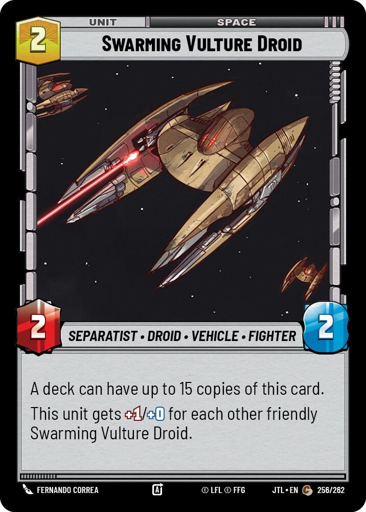 Swarming Vulture Droid [JTL - 256/262]
