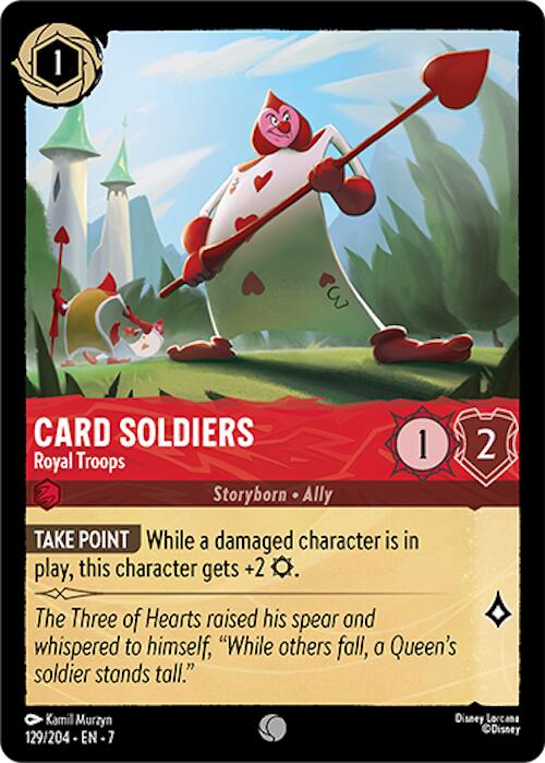Card Soldiers - Royal Troops