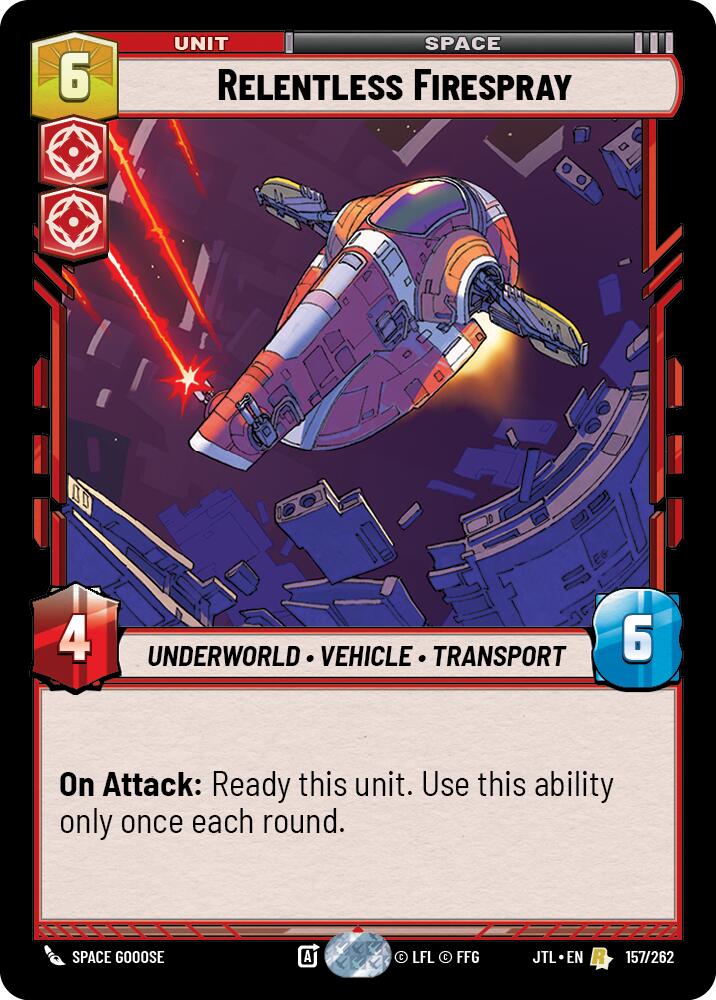 Relentless Firespray [JTL - 157/262]