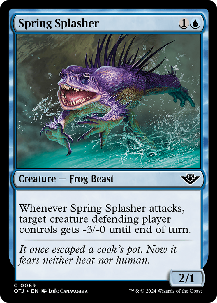 Spring Splasher [Outlaws of Thunder Junction] | The Clever Kobold