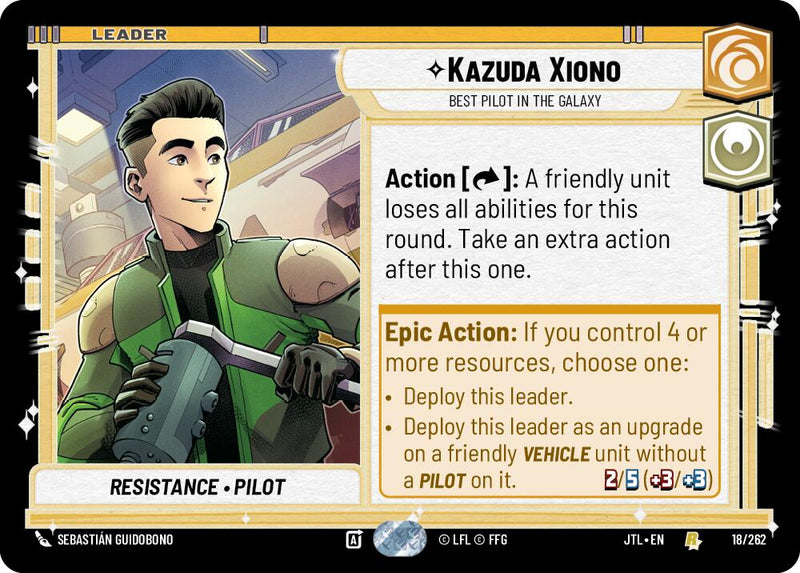 Kazuda Xiono - Best Pilot in the Galaxy [JTL - 018/262]