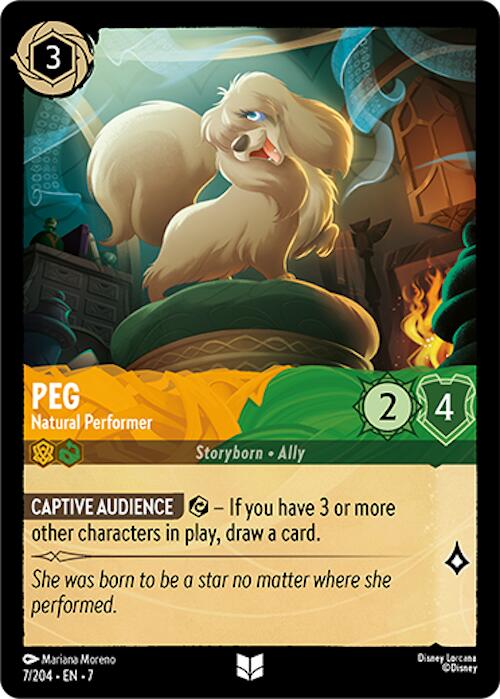 Peg - Natural Performer [7 - 7/204]
