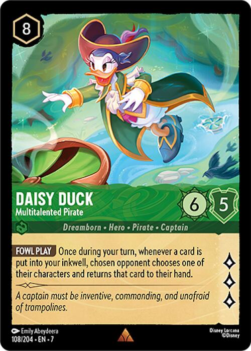 Daisy Duck - Multitalented Pirate