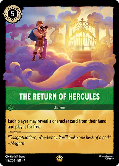 The Return of Hercules