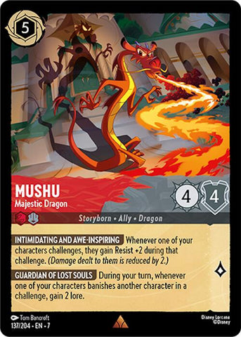 Mushu - Majestic Dragon