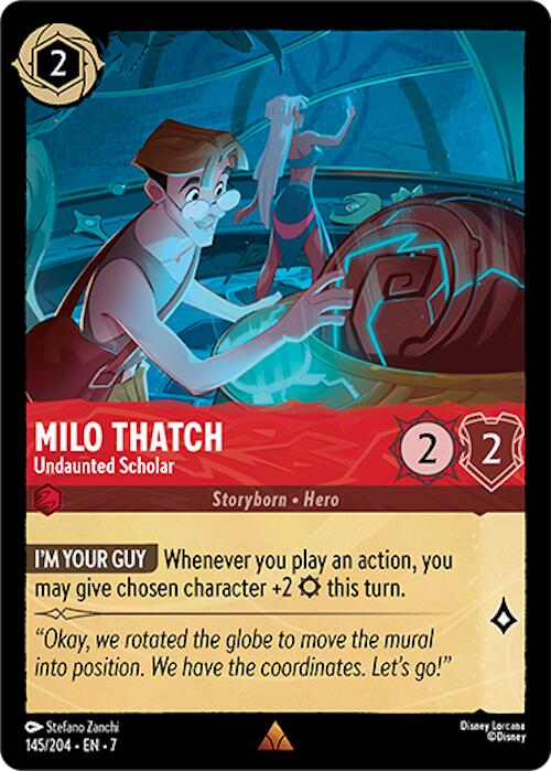 Milo Thatch - Undaunted Scholar
