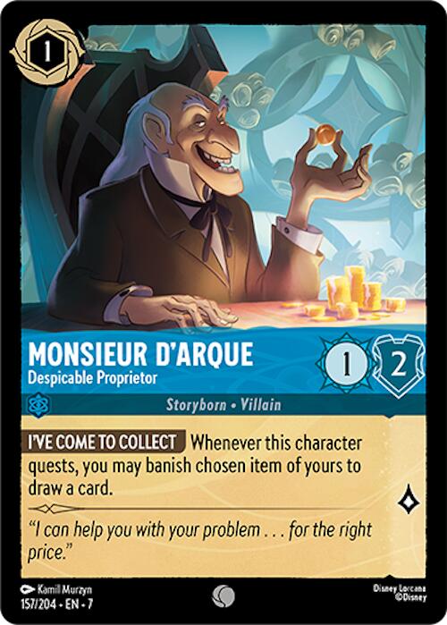 Monsieur D'Arque - Despicable Proprietor [7 - 157/204]