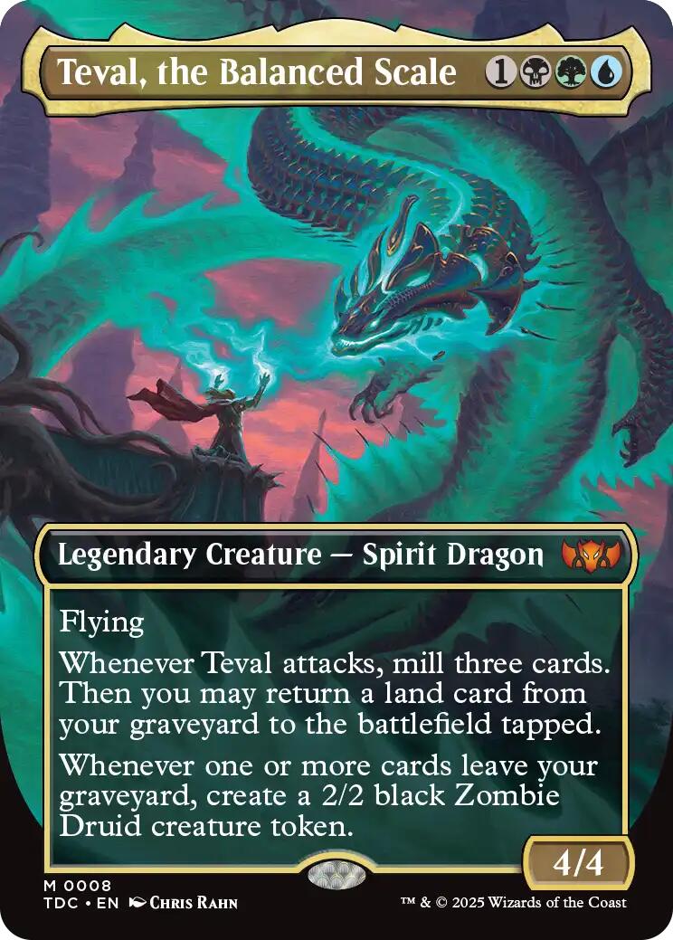 Teval, the Balanced Scale (Borderless) [TDC - 8]
