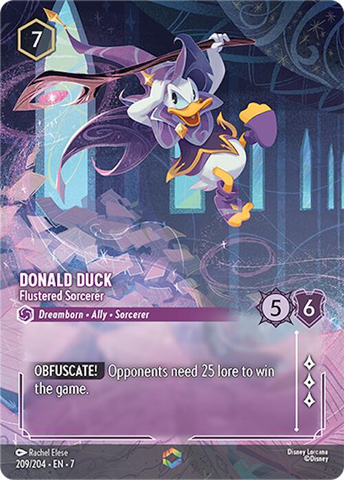 Donald Duck - Flustered Sorcerer (Enchanted) [7 - 209/204]