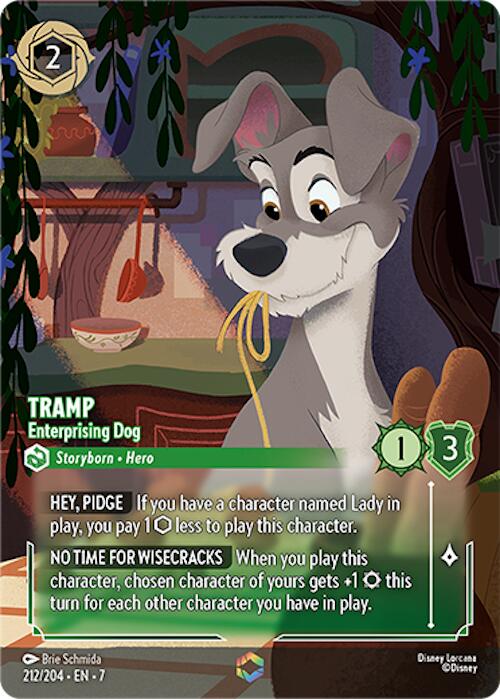 Tramp - Enterprising Dog (Enchanted)