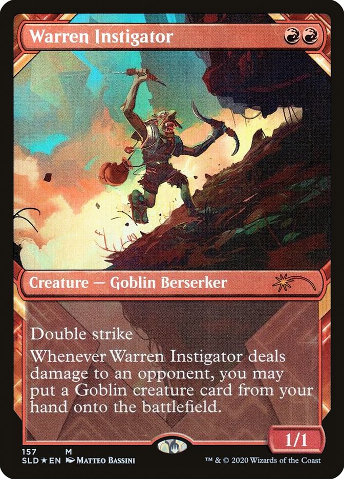 Warren Instigator [Secret Lair Drop Series] | The Clever Kobold