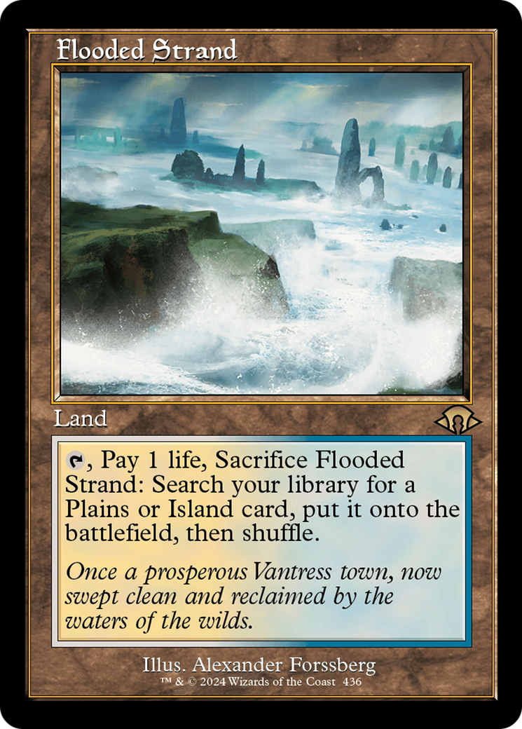 Flooded Strand (Retro) [Modern Horizons 3] | The Clever Kobold