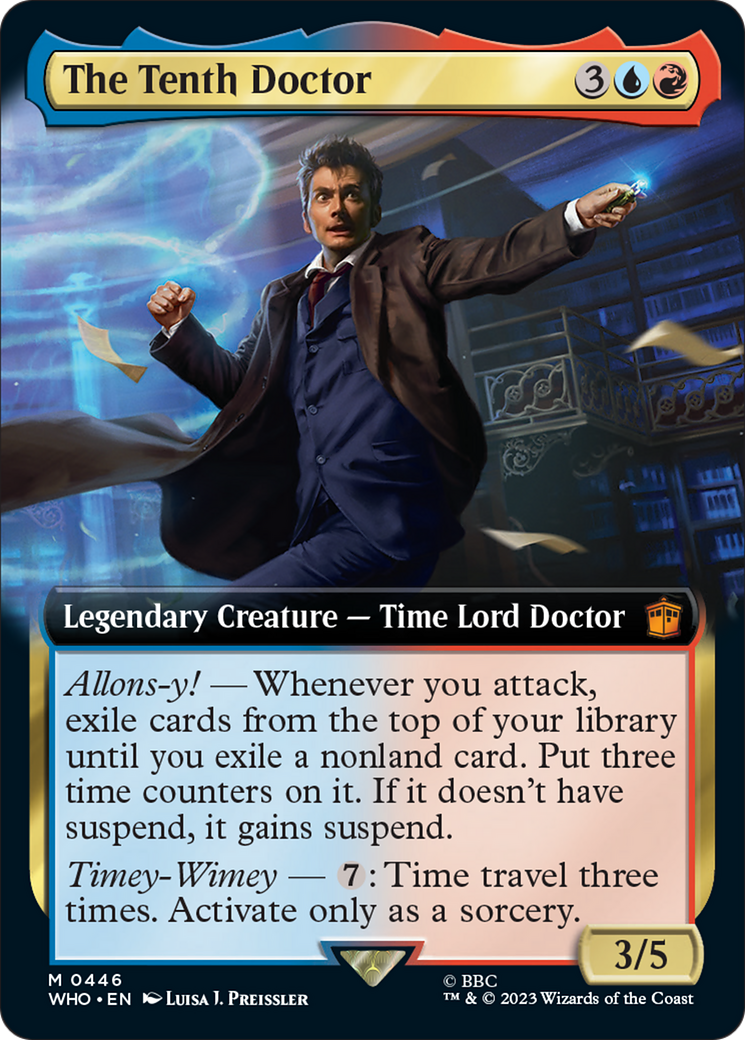 The Tenth Doctor (Extended Art) [Doctor Who] | The Clever Kobold