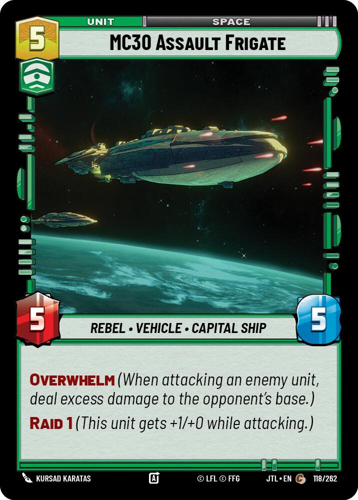 MC30 Assault Frigate [JTL - 118/262]