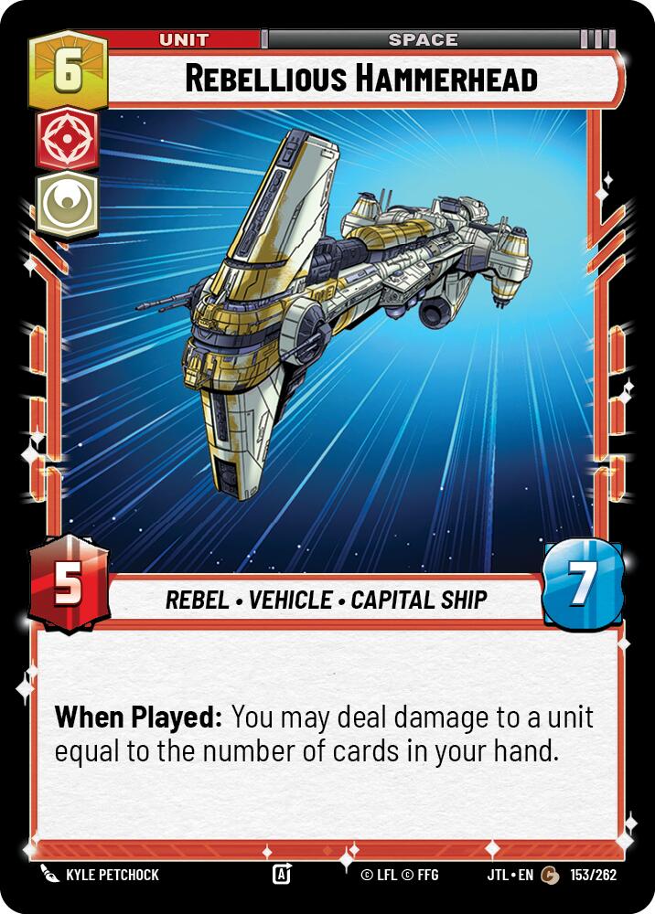 Rebellious Hammerhead [JTL - 153/262]