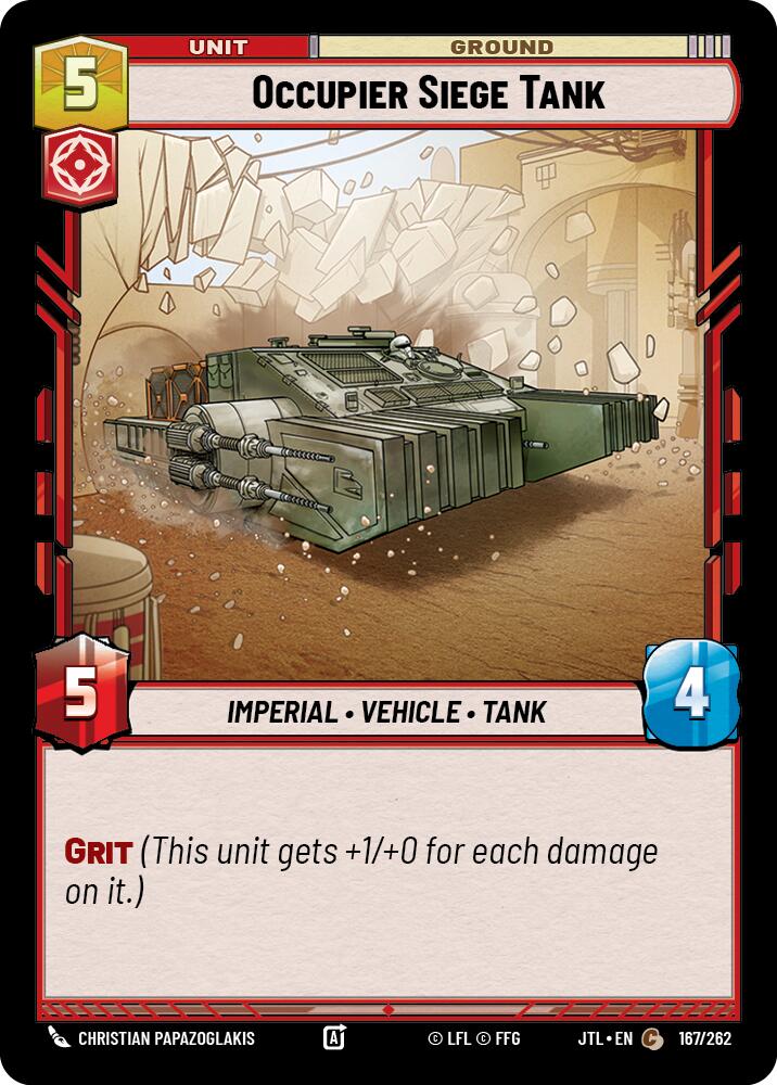Occupier Siege Tank [JTL - 167/262]