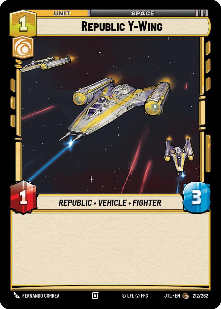 Republic Y-Wing [JTL - 212/262]