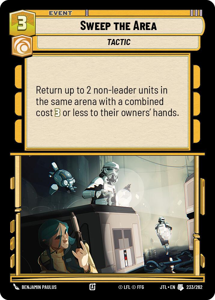 Sweep the Area [JTL - 233/262]