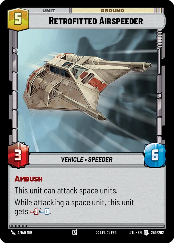 Retrofitted Airspeeder [JTL - 259/262]