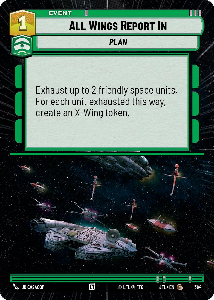 All Wings Report In (Hyperspace) [JTL - 384]