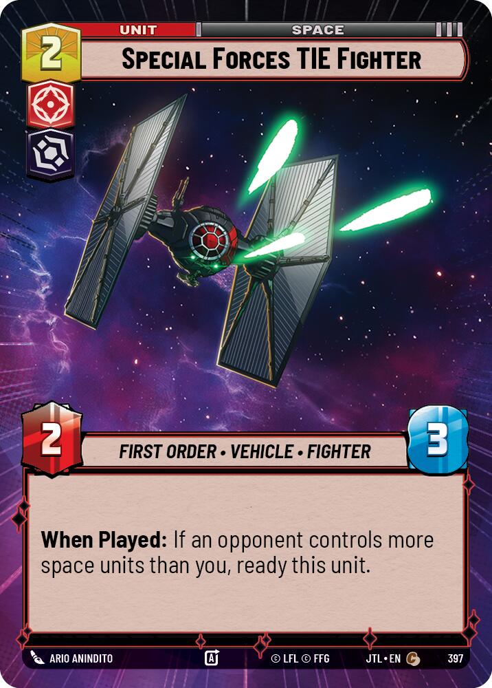 Special Forces TIE Fighter (Hyperspace) [JTL - 397]