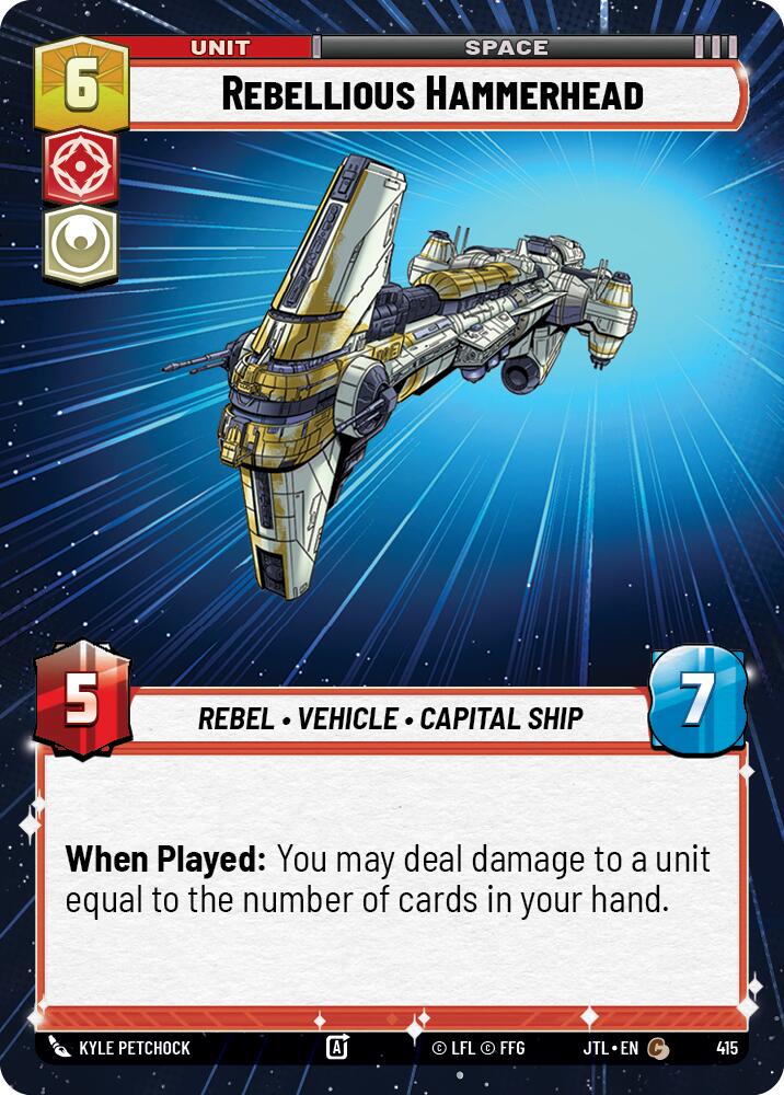 Rebellious Hammerhead (Hyperspace) [JTL - 415]