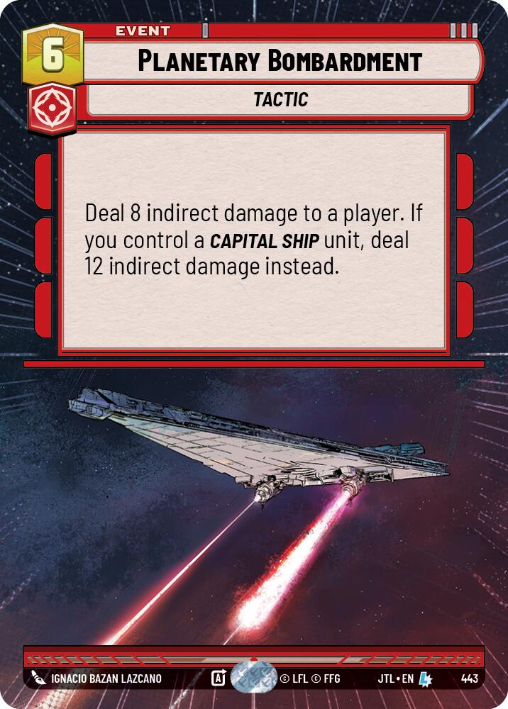 Planetary Bombardment (Hyperspace) [JTL - 443]