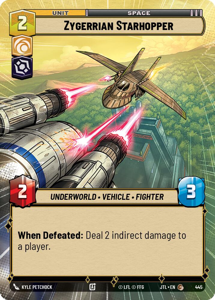 Zygerrian Starhopper (Hyperspace) [JTL - 445]