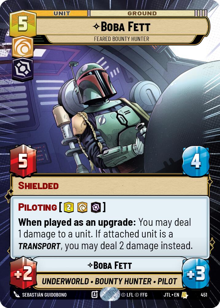 Boba Fett - Feared Bounty Hunter (Hyperspace) [JTL - 451]