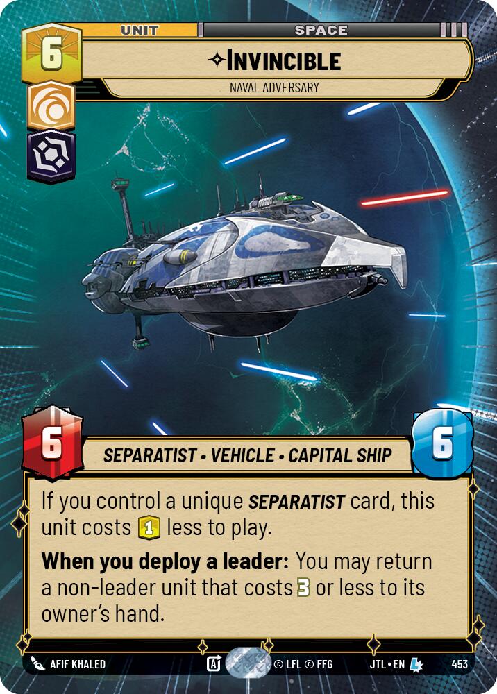 Invincible - Naval Adversary (Hyperspace) [JTL - 453]
