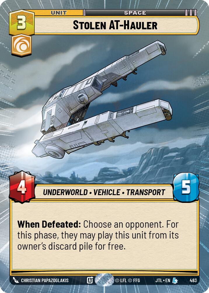 Stolen AT-Hauler (Hyperspace)