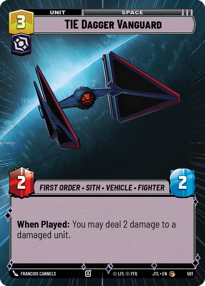 TIE Dagger Vanguard (Hyperspace) [JTL - 501]