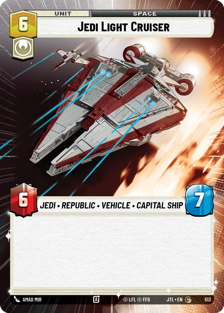 Jedi Light Cruiser (Hyperspace) [JTL - 513]