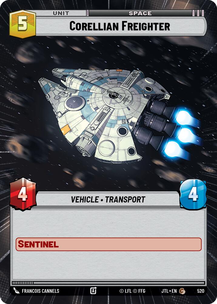 Corellian Freighter (Hyperspace) [JTL - 520]