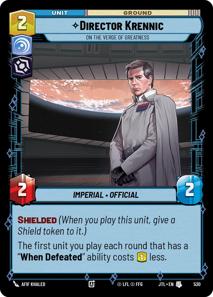 Director Krennic - On the Verge of Greatness (Foil) [JTL - 530]